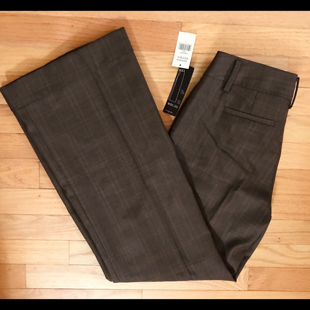 NWT Banana Republic wool blend pants